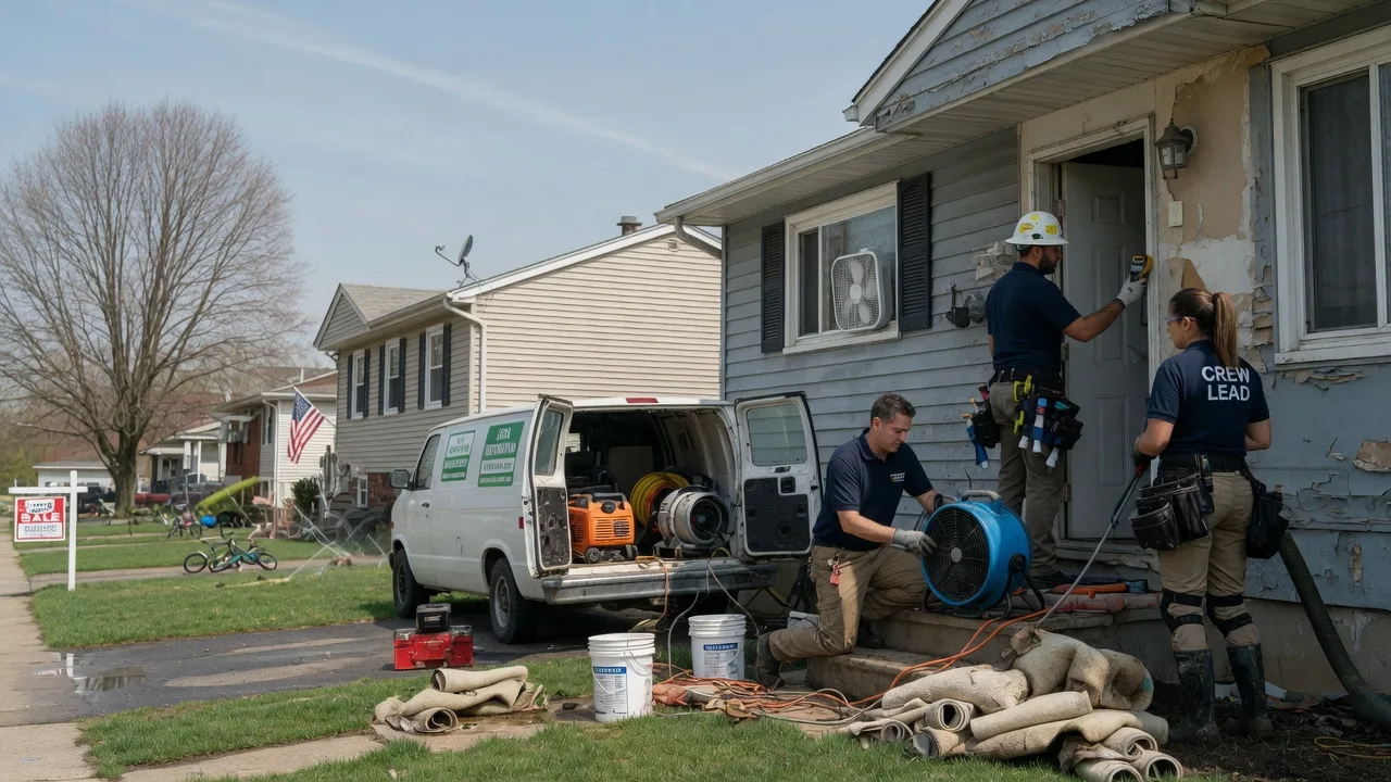 Flood Cleanup in Walhonding, OH near me