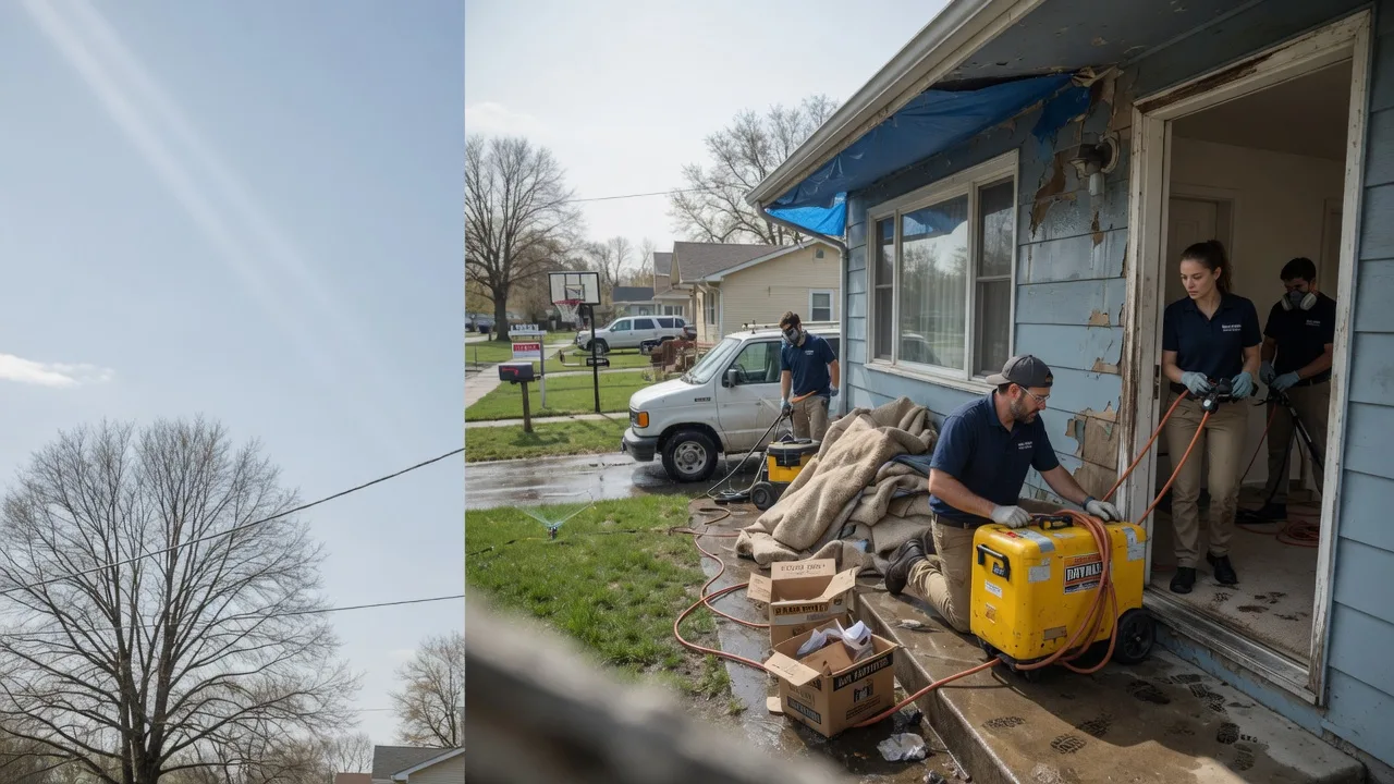 Basement Flood Cleanup in Walhonding, OH near me